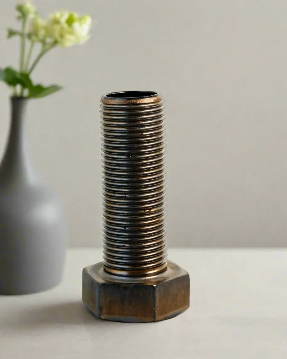 Ceramic Bolt Vase KAC Studios Pop Of Modern