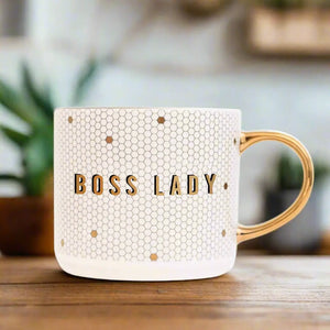 Boss Lady Coffee Mug Sweet Water Decor Pop Of Modern