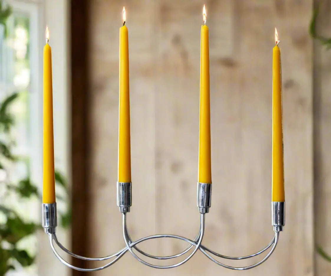 Beeswax Taper Candle Beelight Candles Pop Of Modern