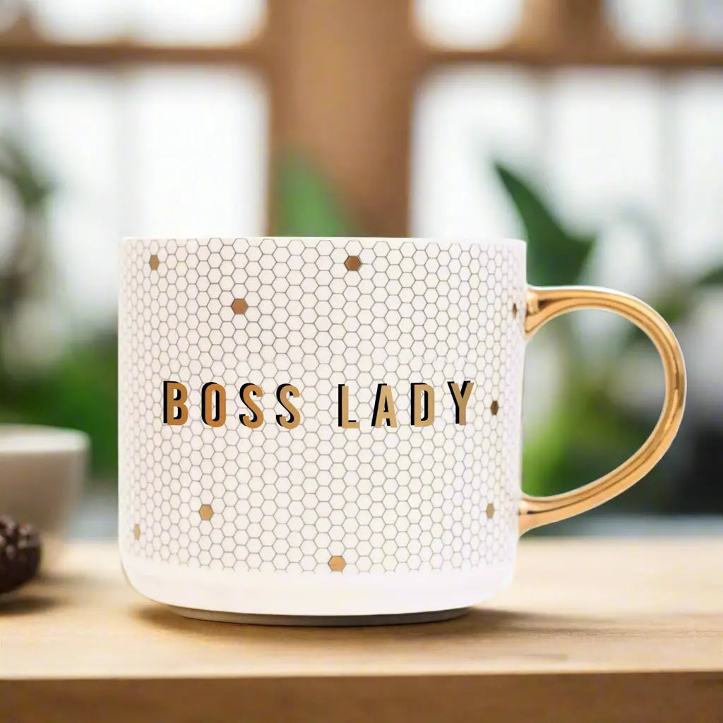 Boss Lady Coffee Mug Sweet Water Decor Pop Of Modern