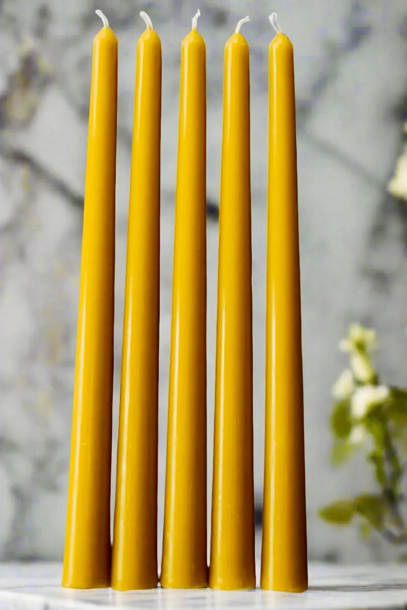 Beeswax Taper Candle Beelight Candles Pop Of Modern