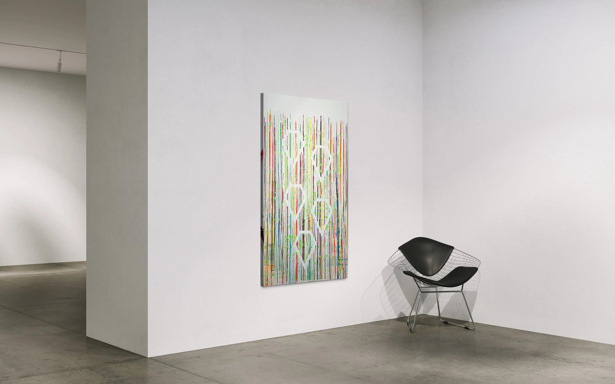 Diamonds - Modern Painting - Pop Of Modern