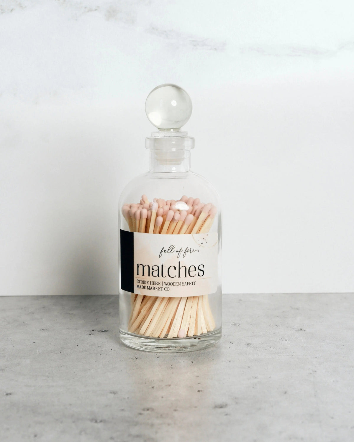 Matches Light Pink  Full of Fire Matches - Pop of Modern