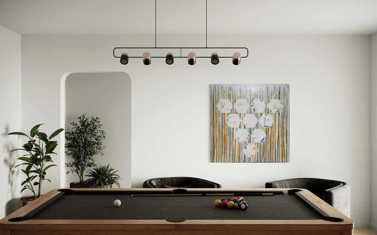 Abstract Honeycomb - Modern Painting - Pop Of Modern