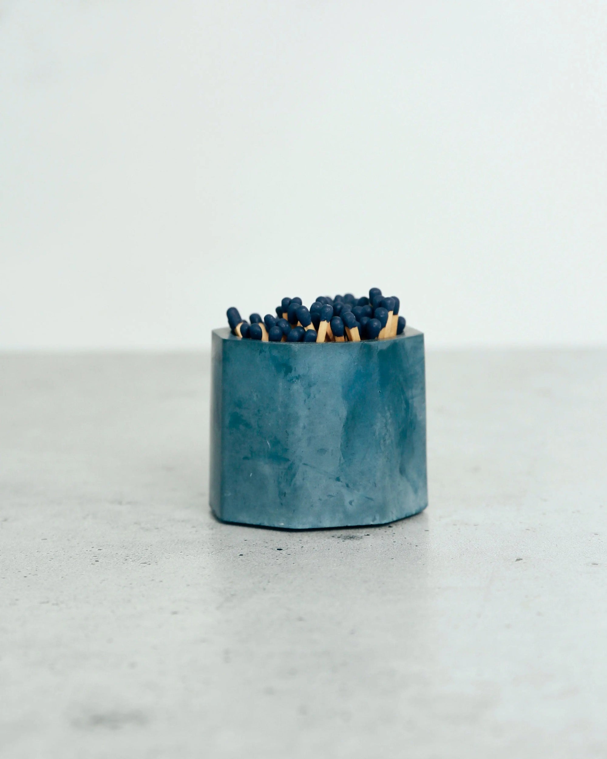 Matches Navy Match Stick Holder - Pop of Modern
