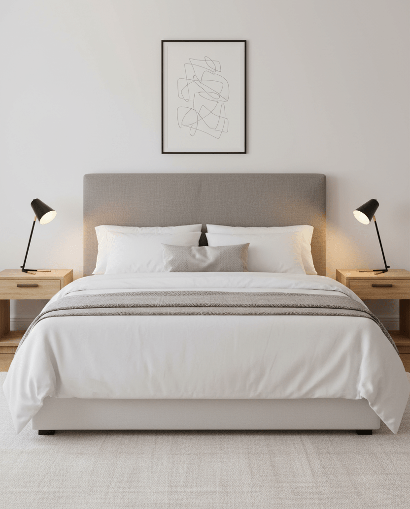 Lámpara de escritorio mate con detalles dorados (2) — Negro