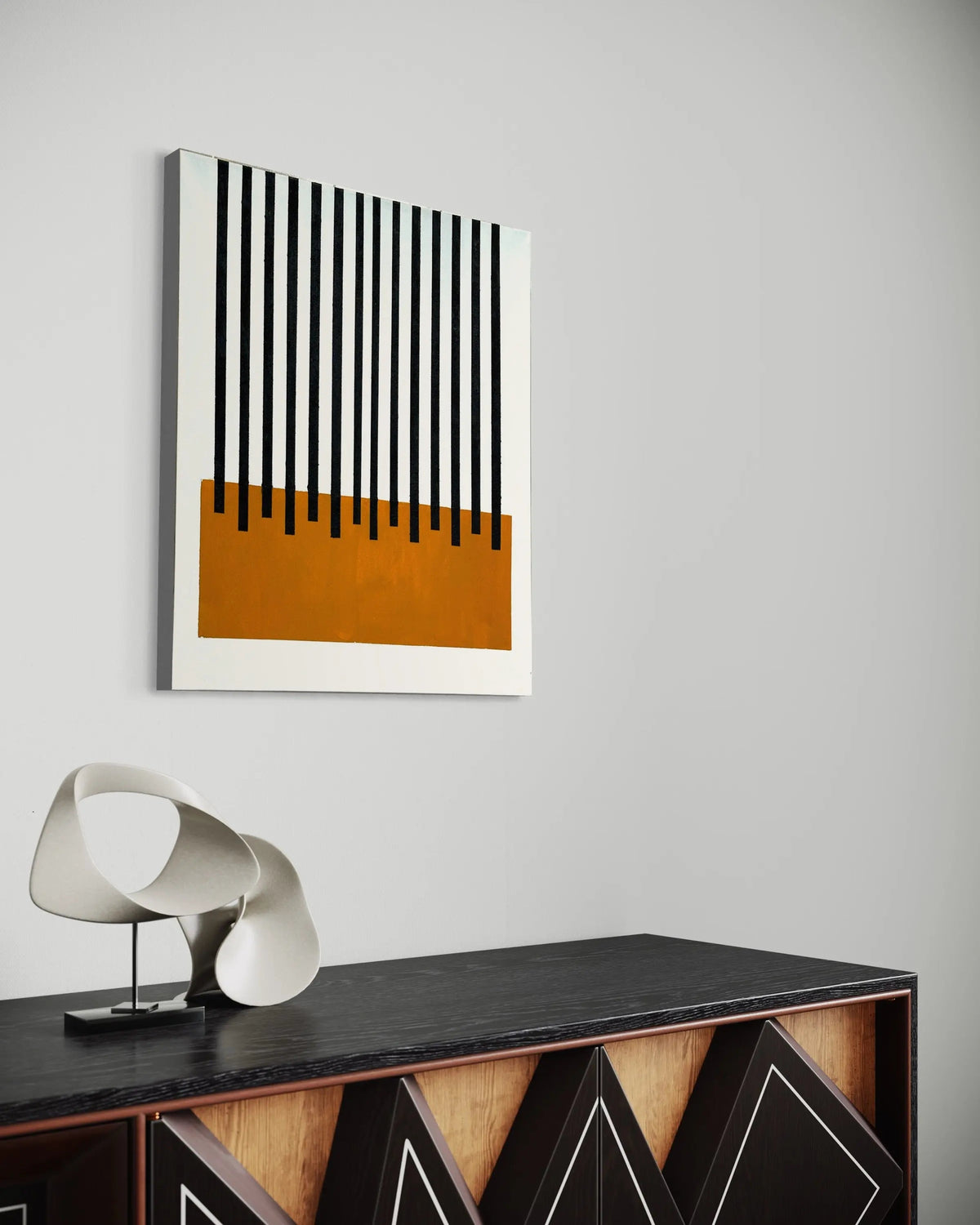 Mid century Lines - Modern Art Pop Of Modern
