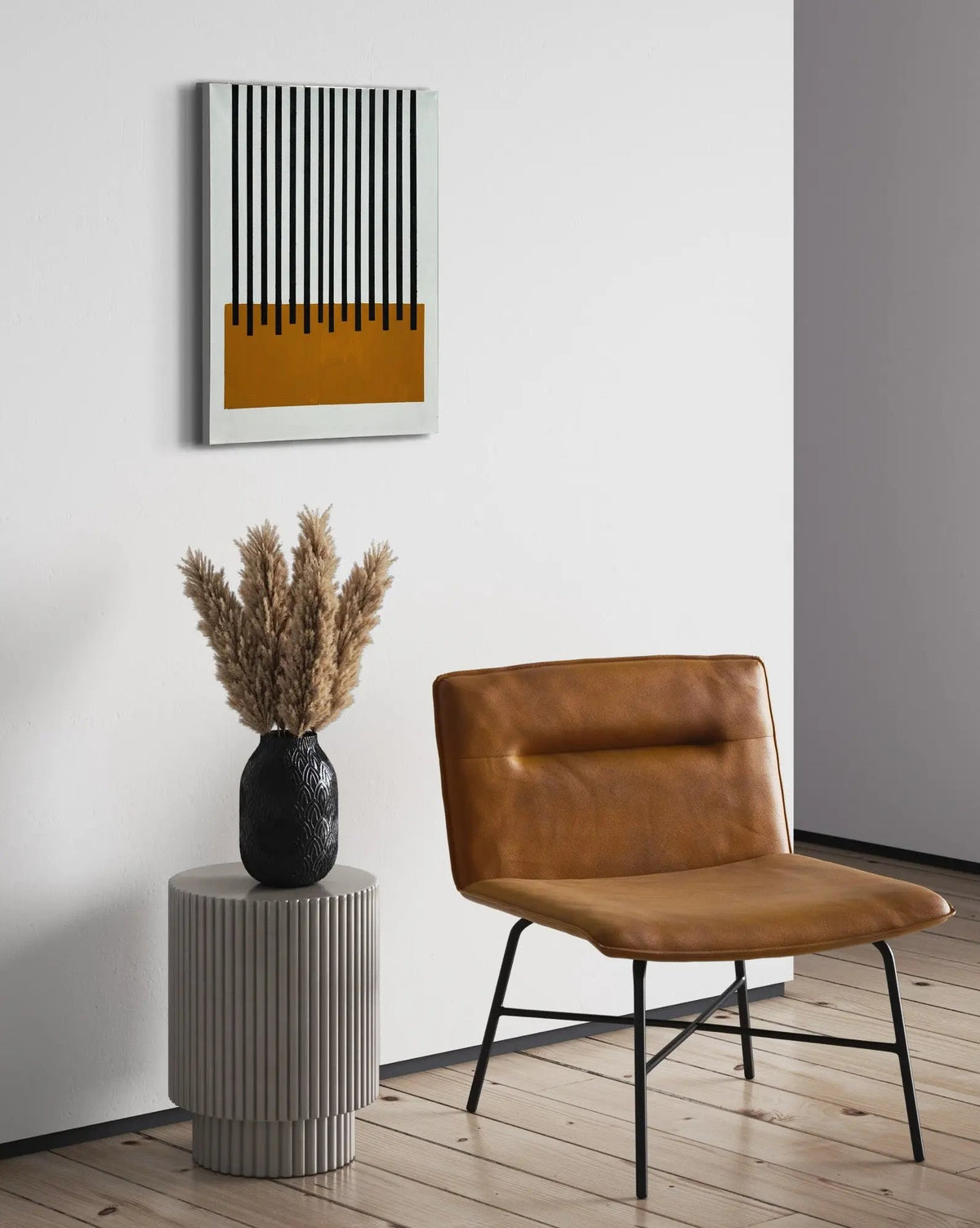Mid century Lines - Modern Art Pop Of Modern