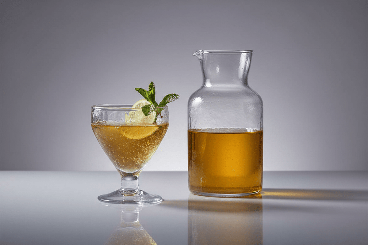 Pebbled Footed Glassware