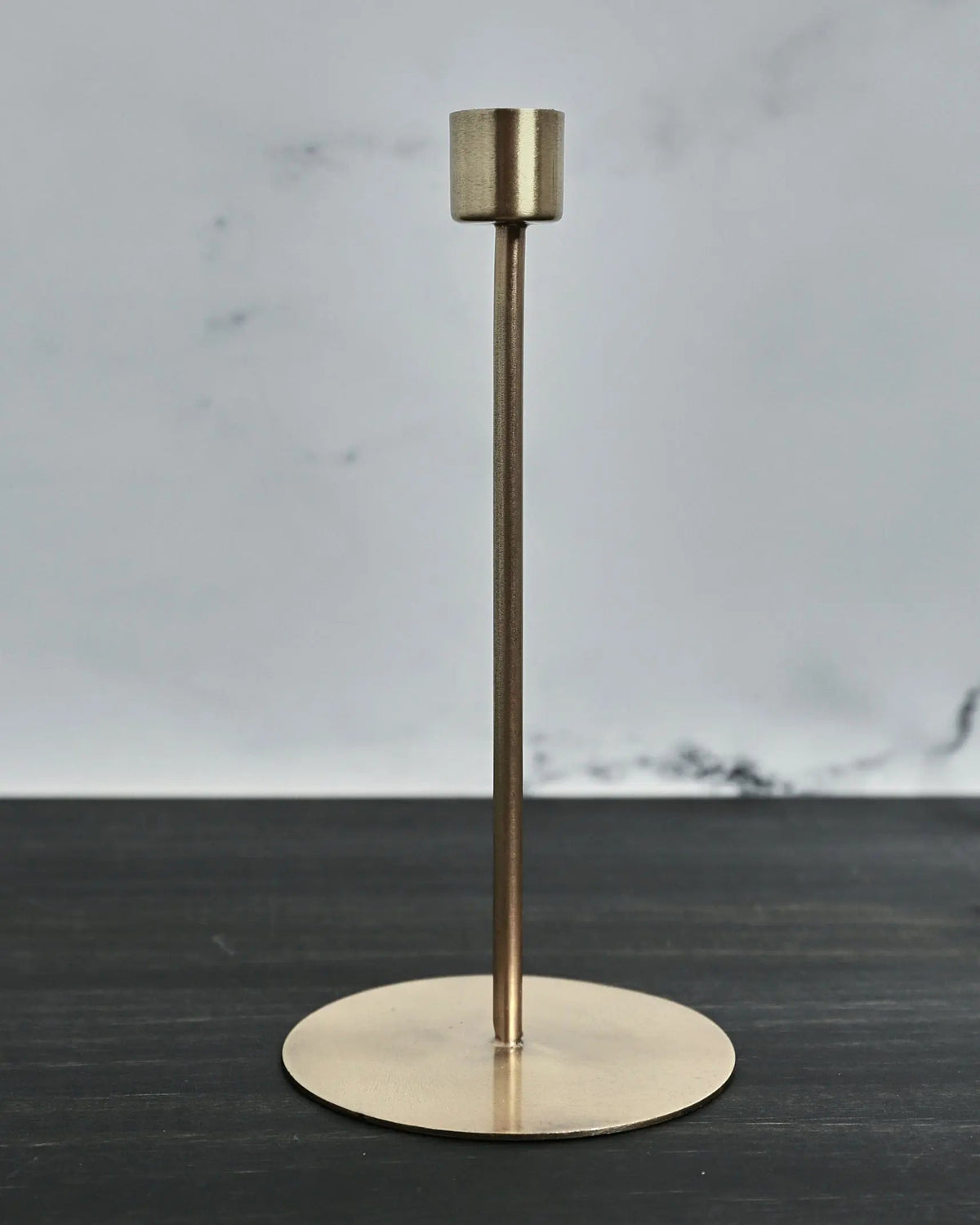 Candle Holders Anit, Antique brass Candle Holder 7.87&quot;- | Pop of Modern