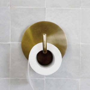 Society of Lifestyle Bath Toilet Paper Holder, Brass