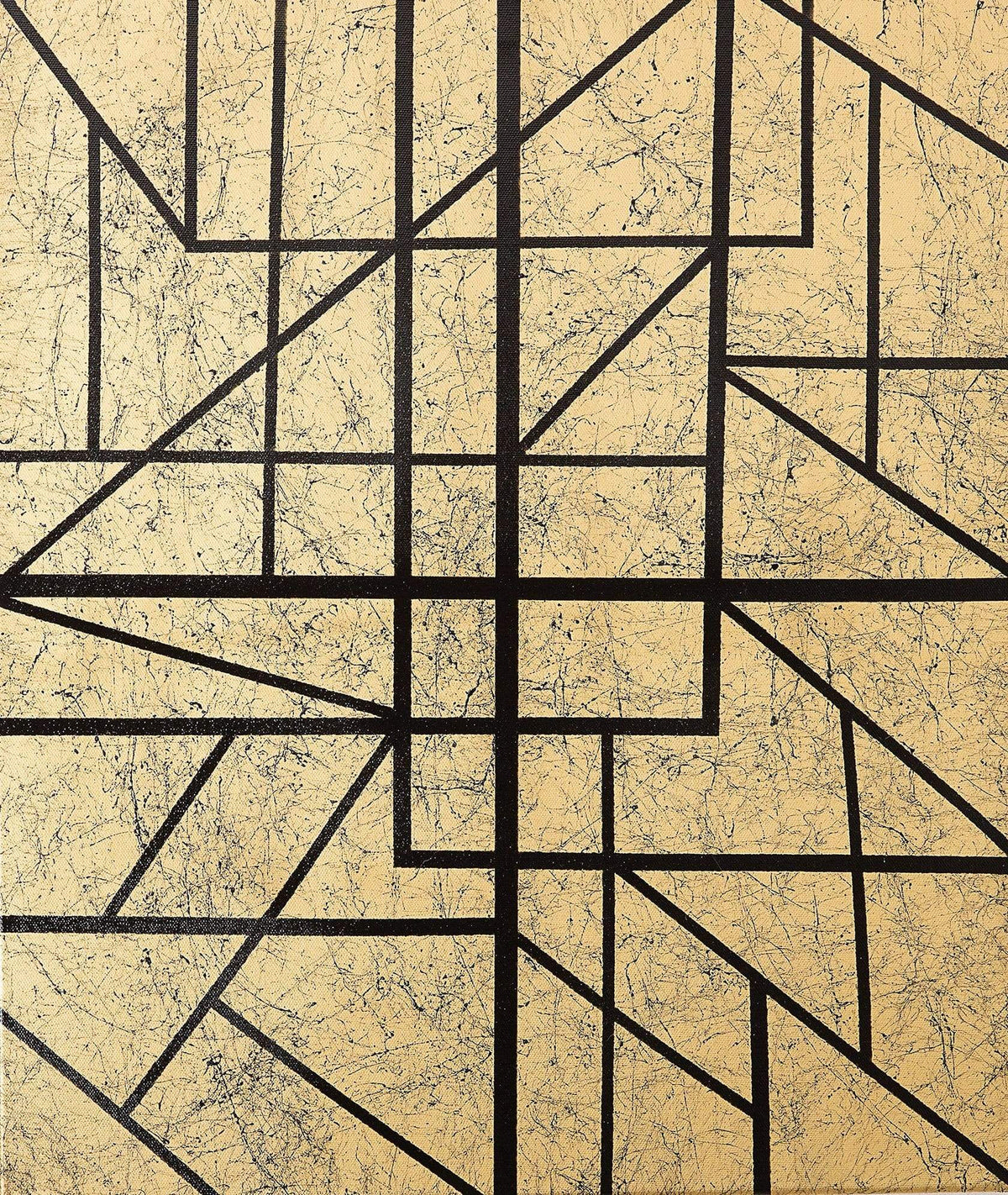 Pop of Modern painting The Gilded Maze