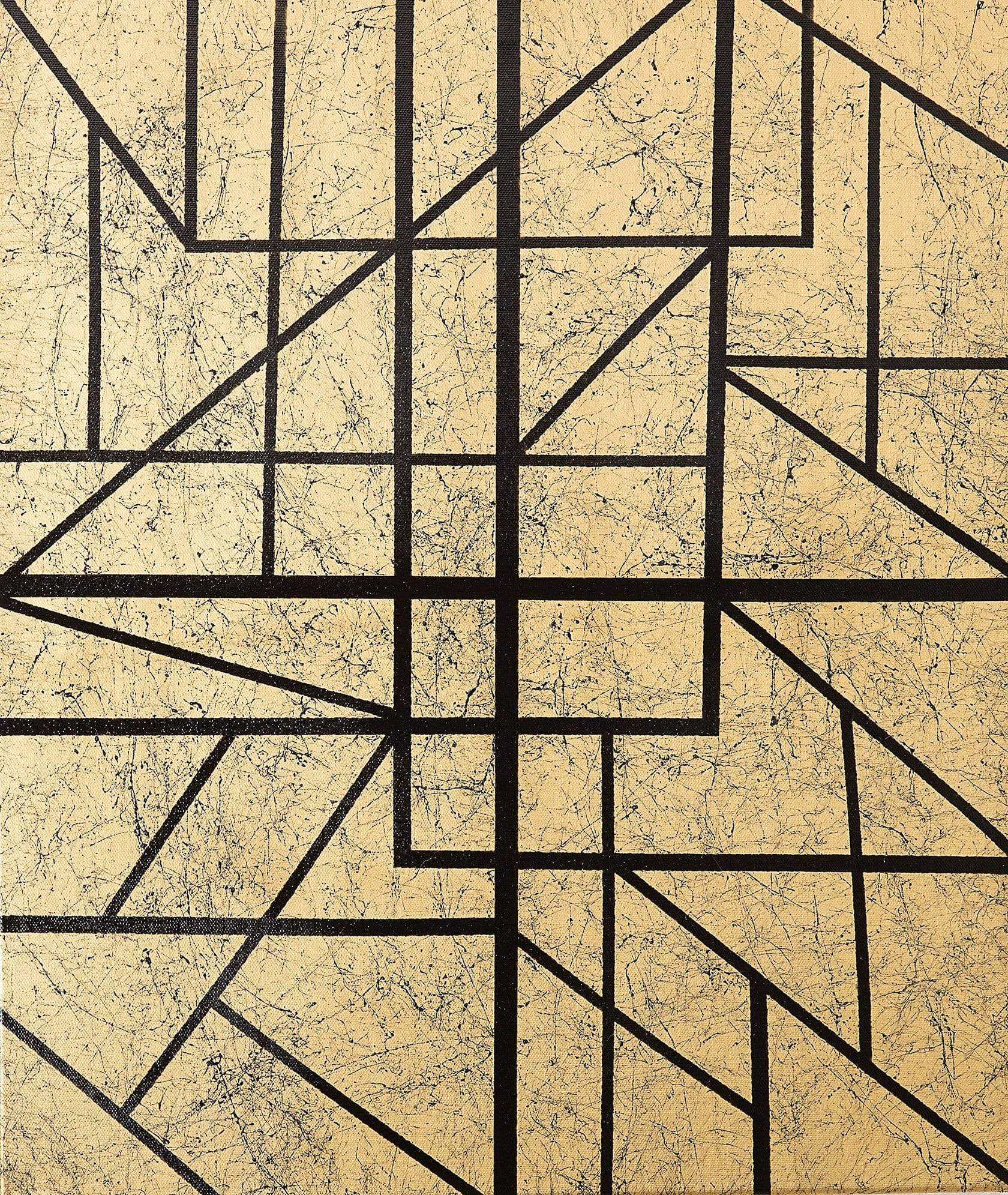 Pop of Modern painting The Gilded Maze