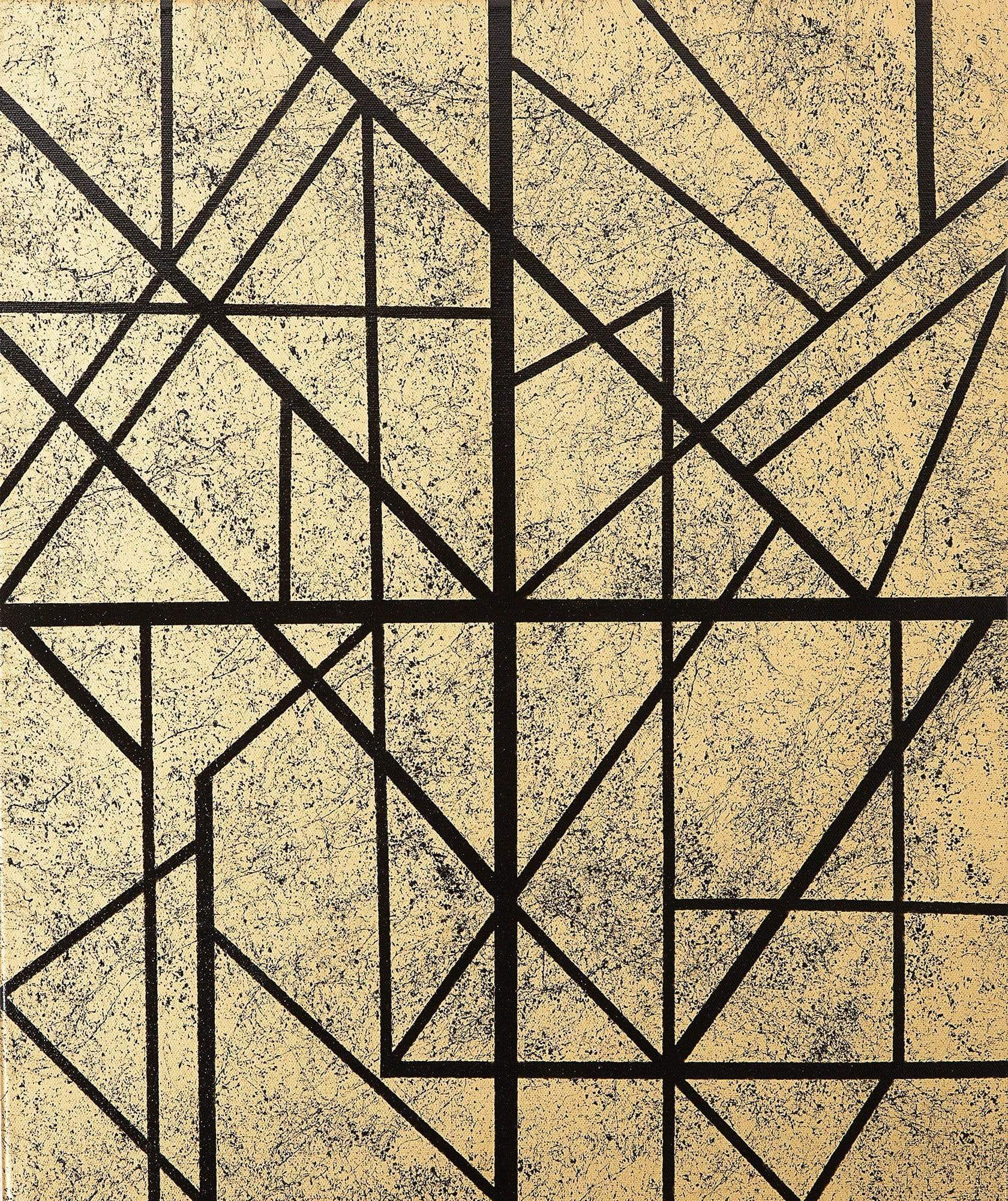 Pop of Modern painting The Gilded Maze