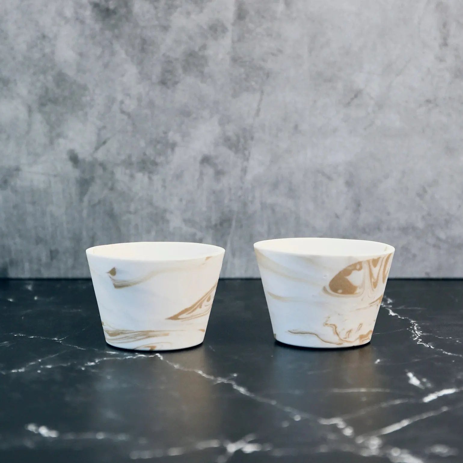Espresso cups Handcrafted Ceramic Espresso Cup Set (2) - Pop of Modern