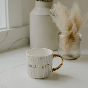 Coffee Mugs Boss Lady Tile Coffee Mug - Pop of Modern