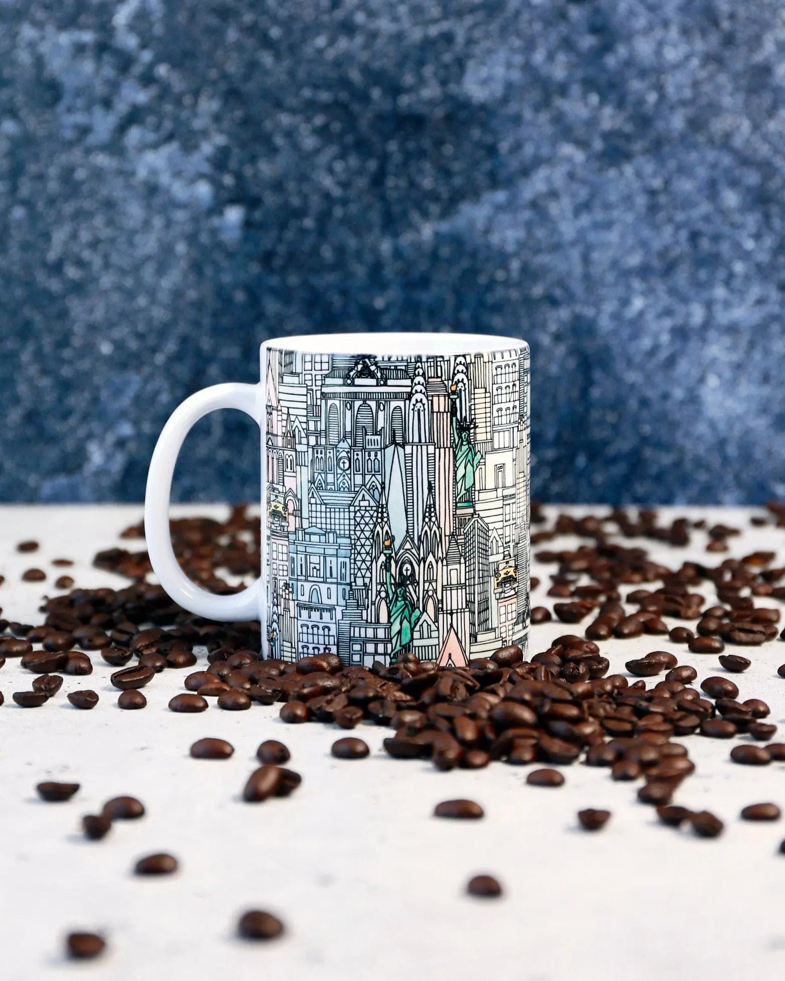 New York Watercolor Coffee Mug - Pop of Modern - Pop Of Modern