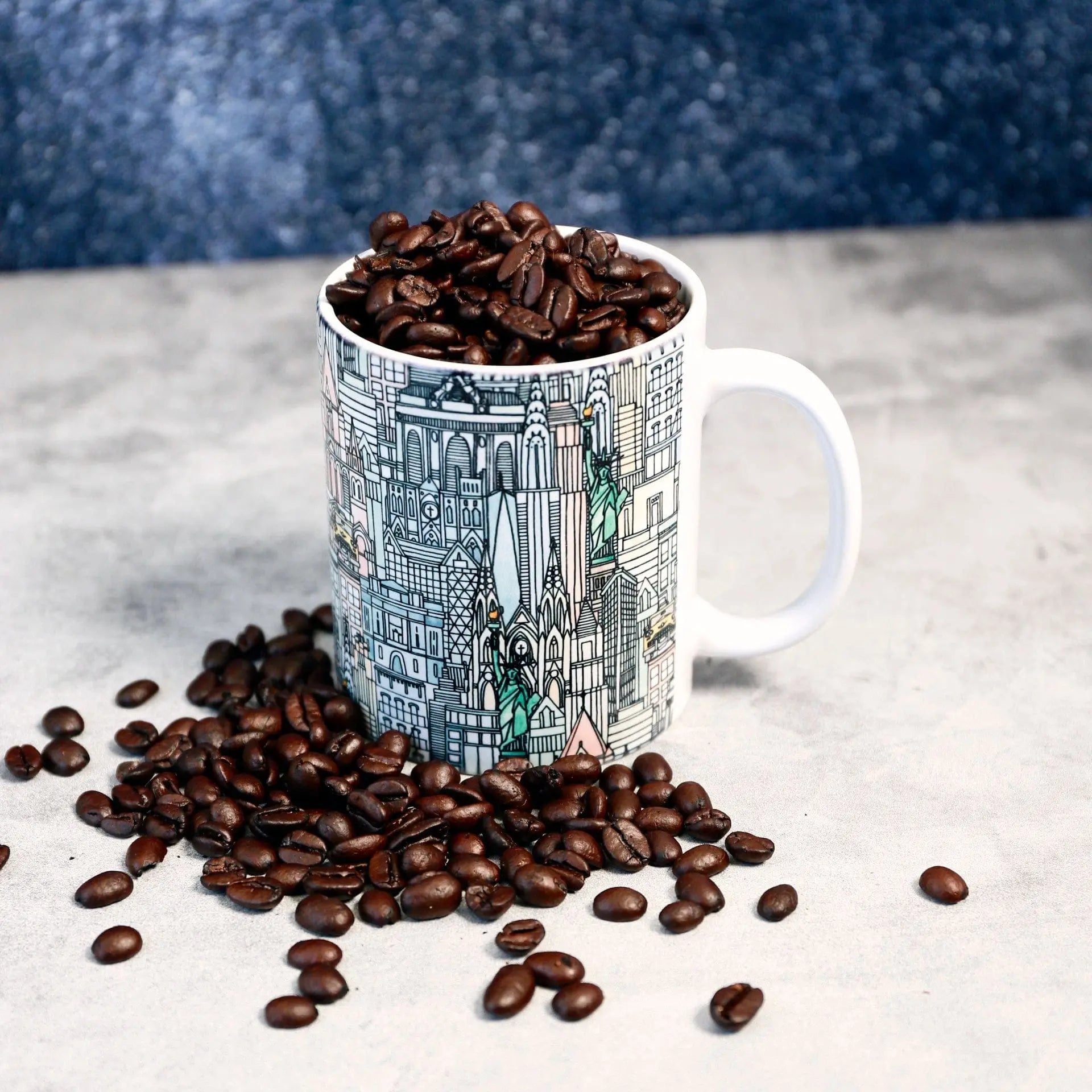 New York Watercolor Coffee Mug