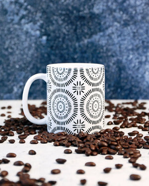 Coffee Mugs Tribal Theme Coffee Mug - POP OF MODERN