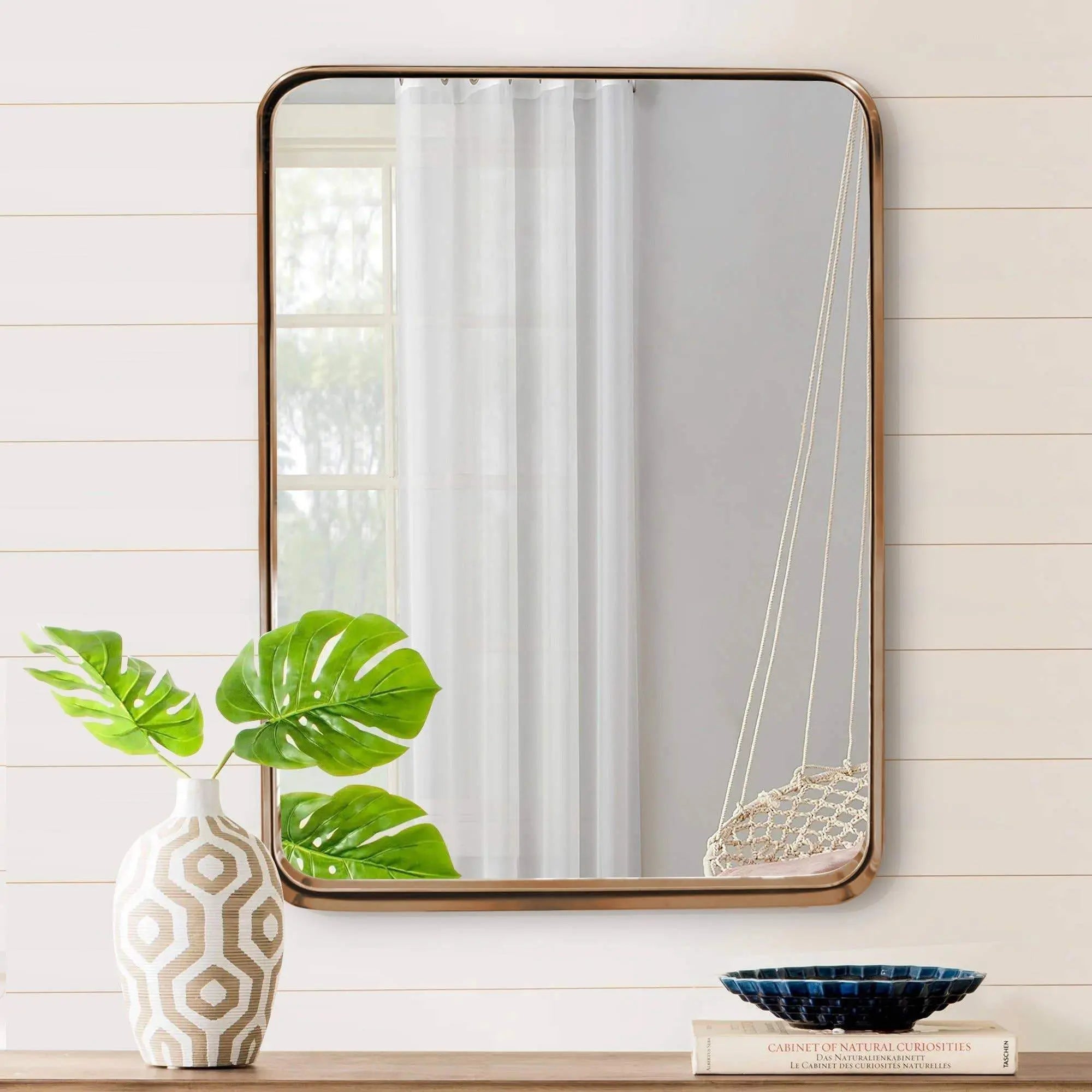 Wall Charmers Mirrow Gold (Bathroom) Mirror