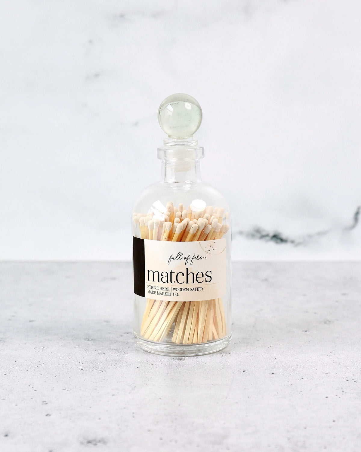 Matches White  Full of Fire Matches - Pop of Modern