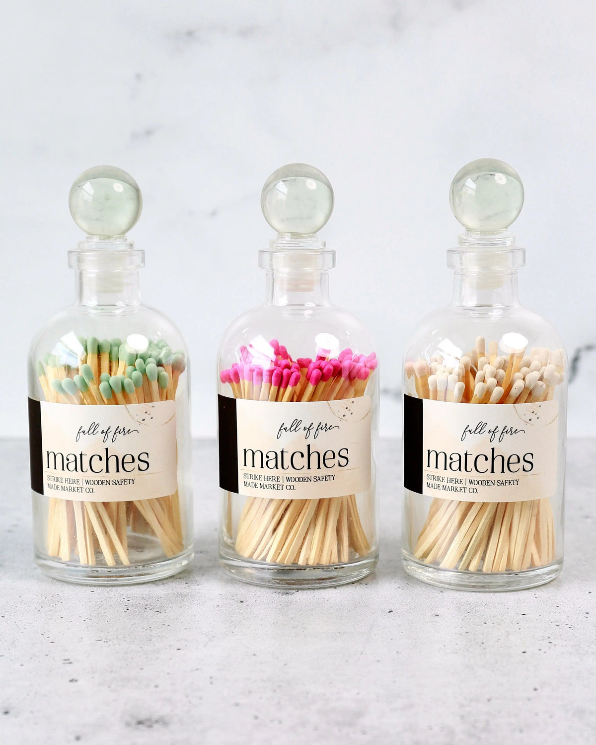 Matches  Full of Fire Matches - Pop of Modern