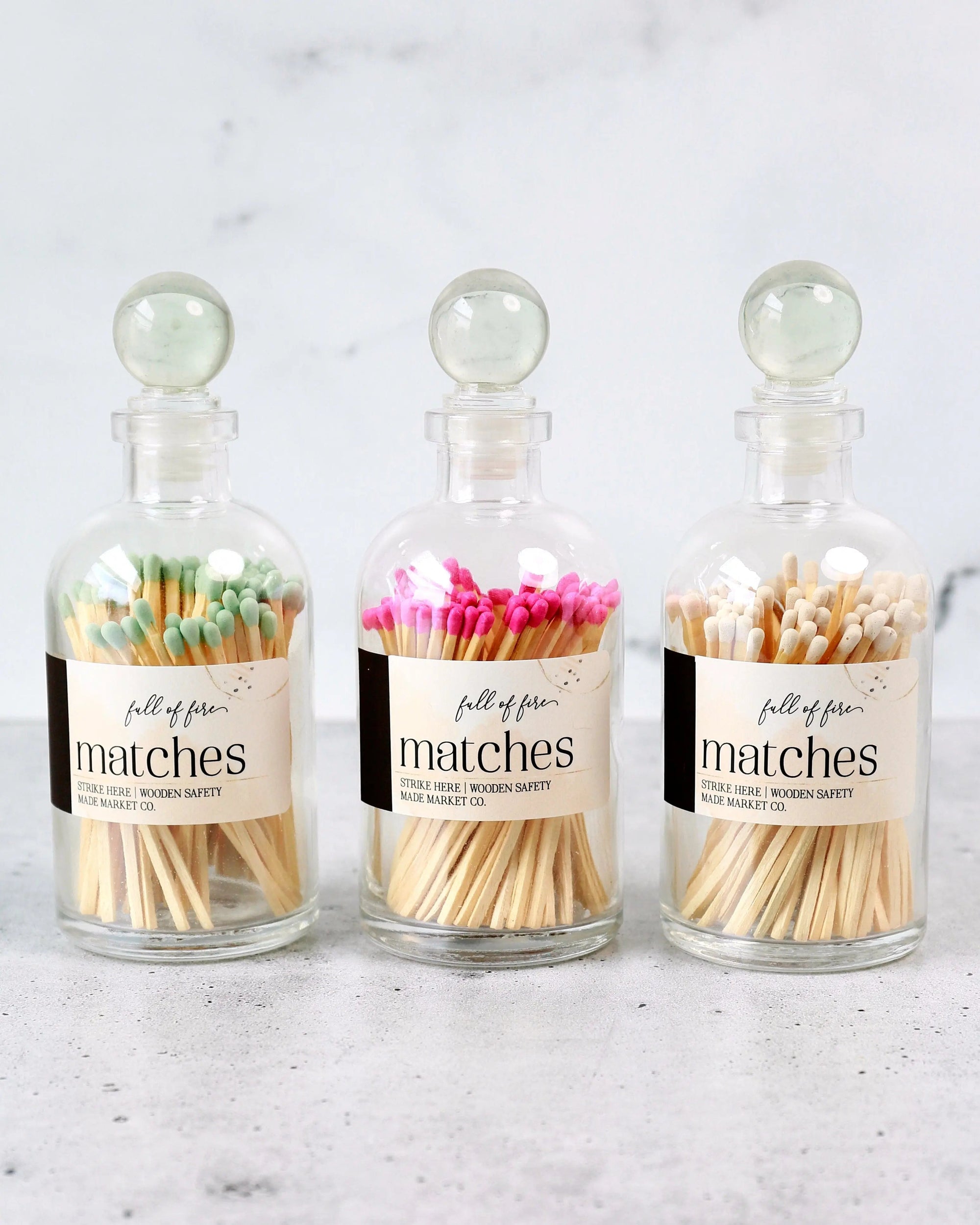 Matches  Full of Fire Matches - Pop of Modern