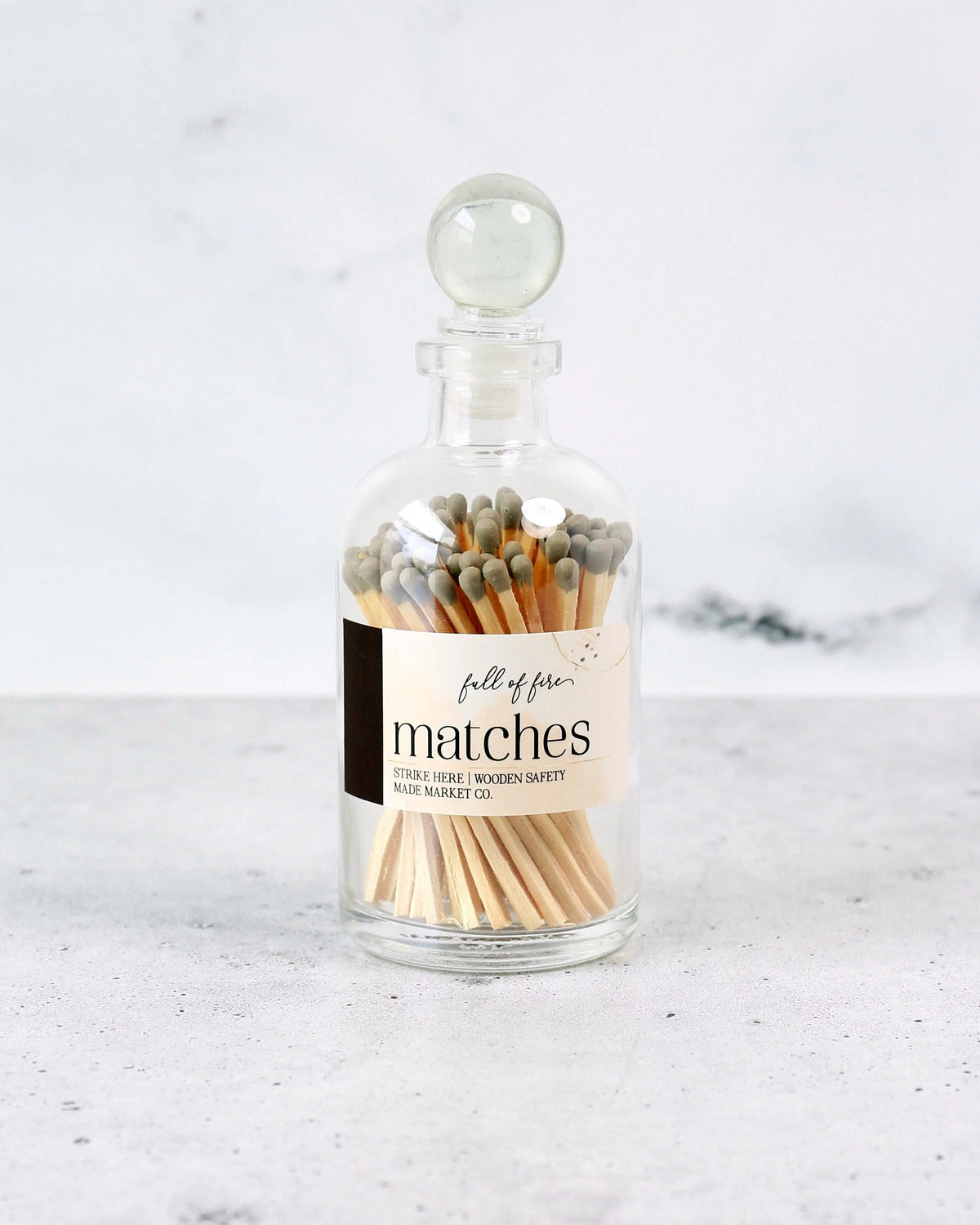 Matches Gray  Full of Fire Matches - Pop of Modern