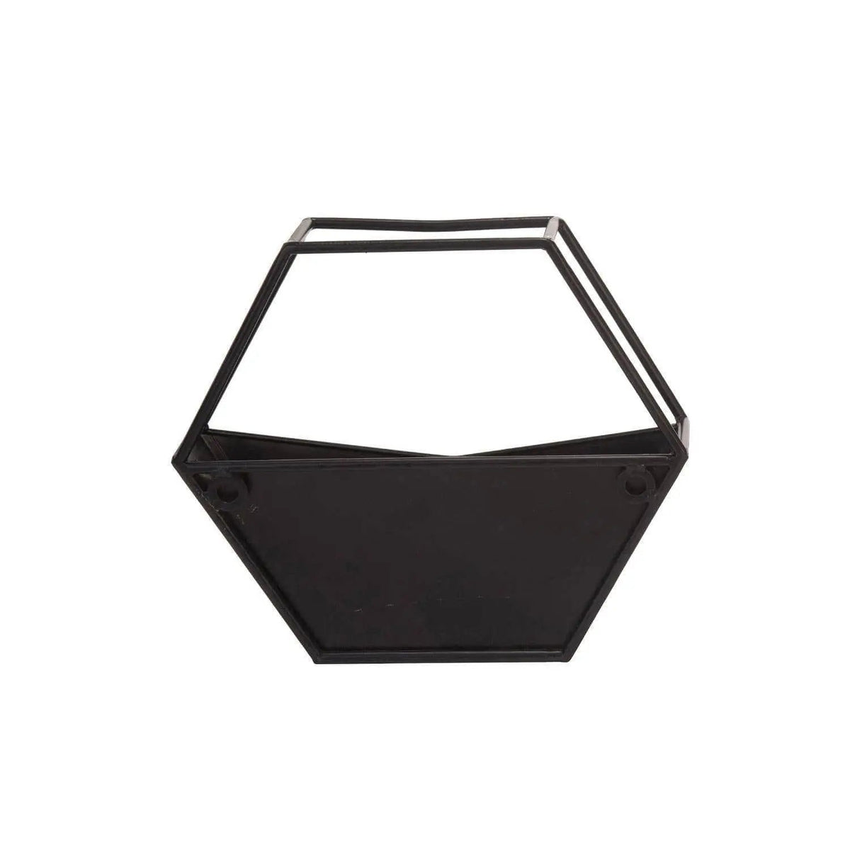 Foreside Home &amp; Garden planter Geo Conservatory Planter (Black)