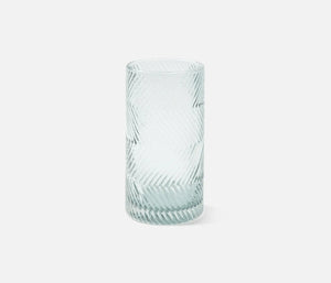 Glassware Finley Light Gray Highball Glassware - Pop of Modern