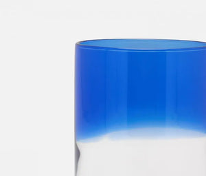 Glassware Nicolas Cobalt Blue Highball 14 oz - Pop of Modern