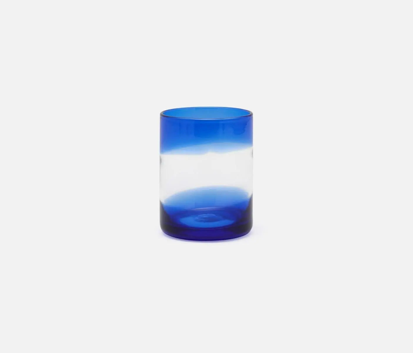 Glassware Nicolas Cobalt Blue Tumbler 14oz - Pop of Modern