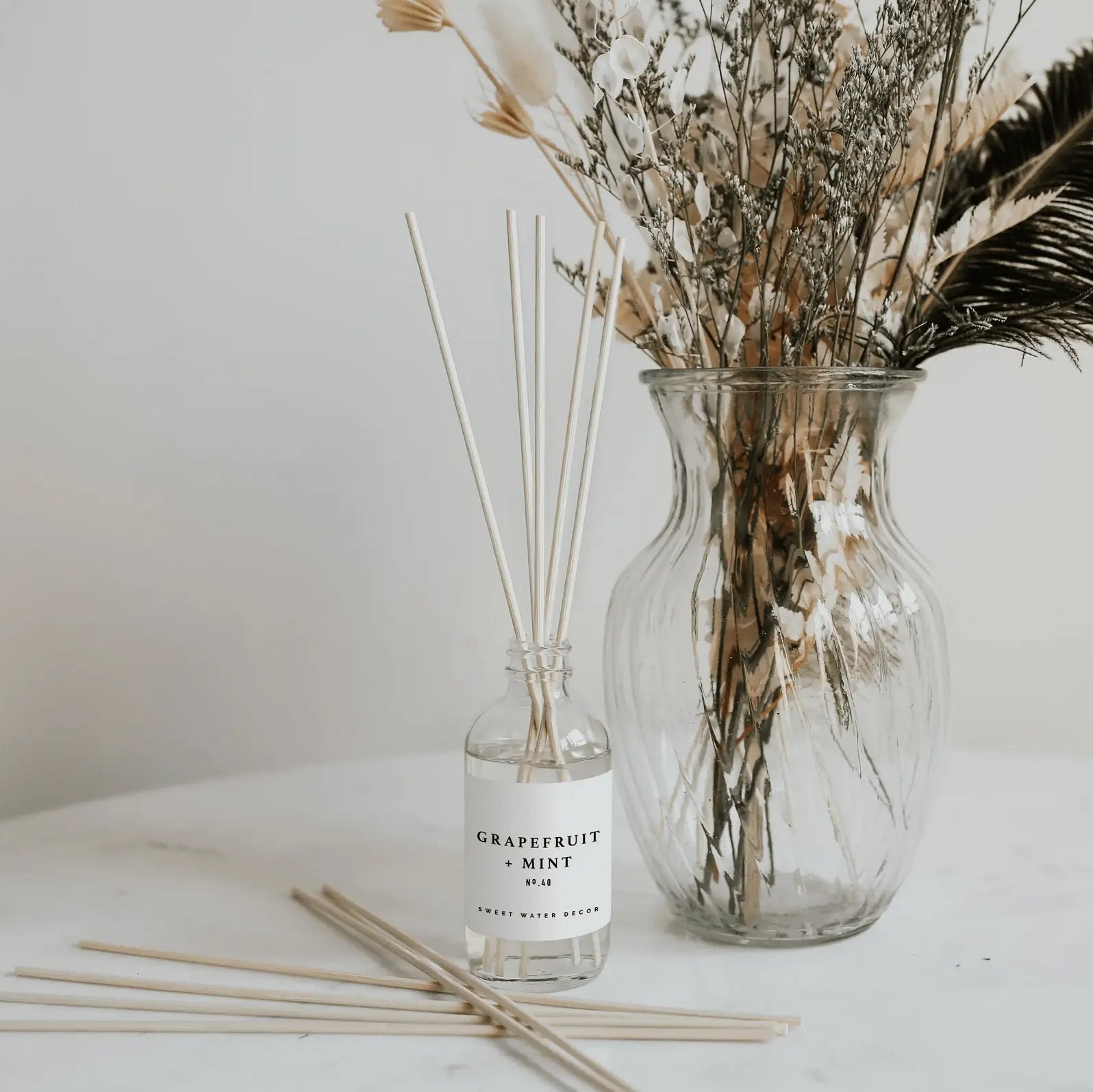 Grapefruit + Mint Reed Diffuser - Pop of Modern