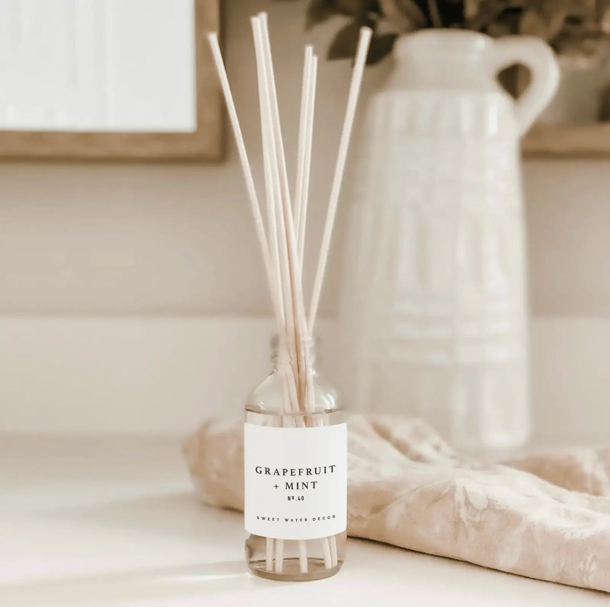 Grapefruit + Mint Reed Diffuser - Pop of Modern