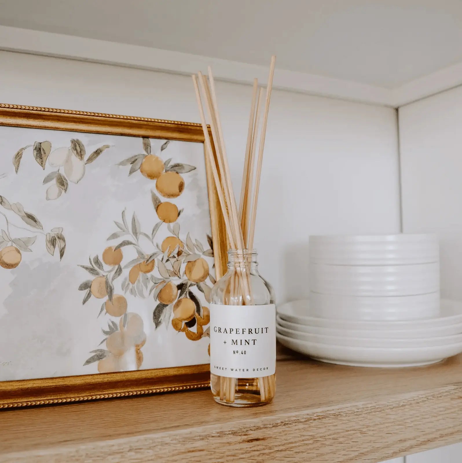 Grapefruit + Mint Reed Diffuser - Pop of Modern