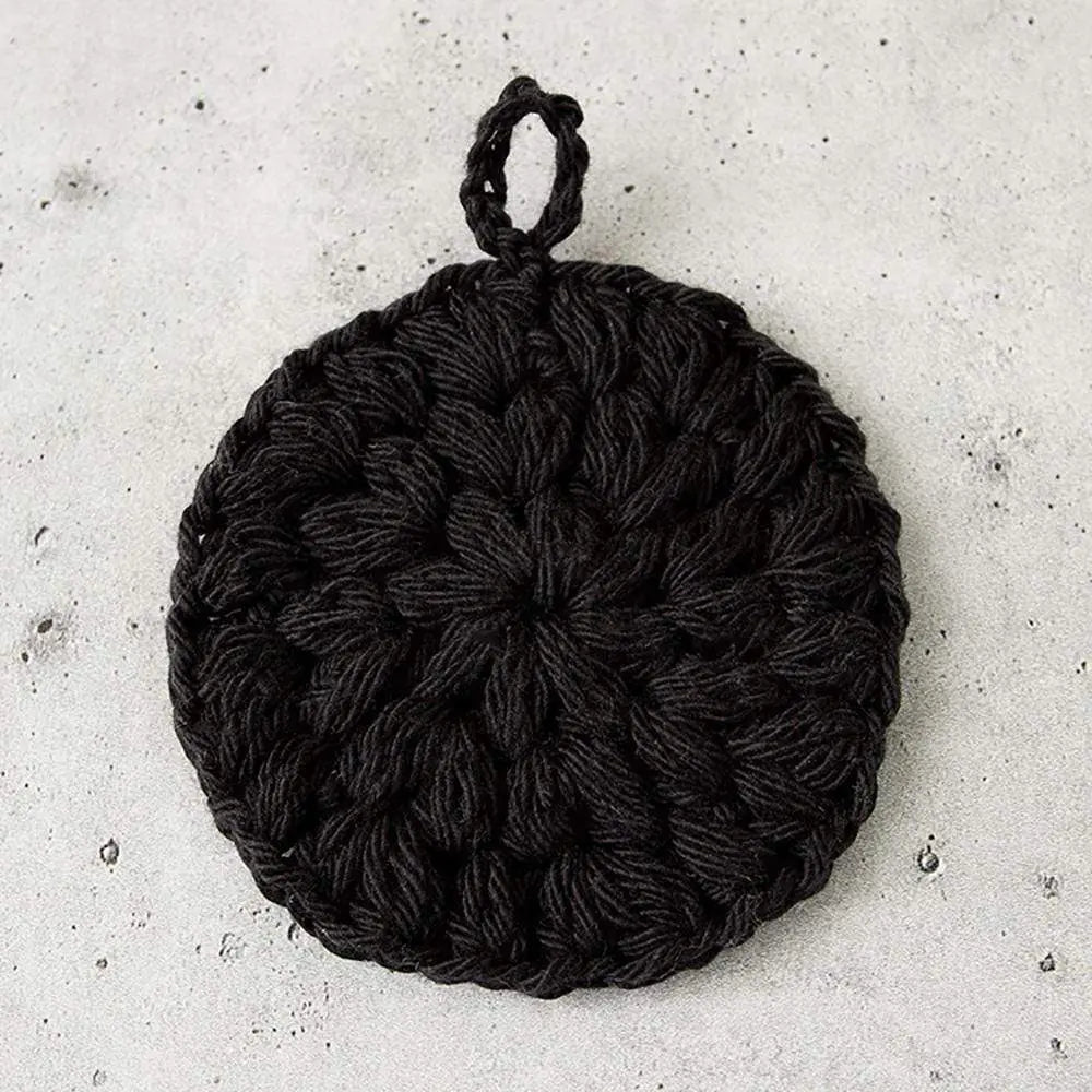 Luxe by linda Black Luxe Face Scrub Pads (Set of 7)