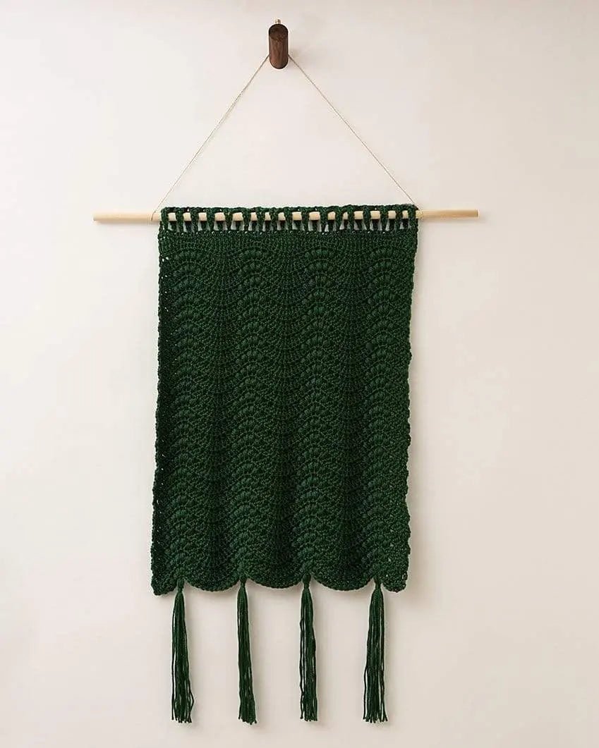 Luxe by linda wall hangings Luxe Wall Hangings - Emerald