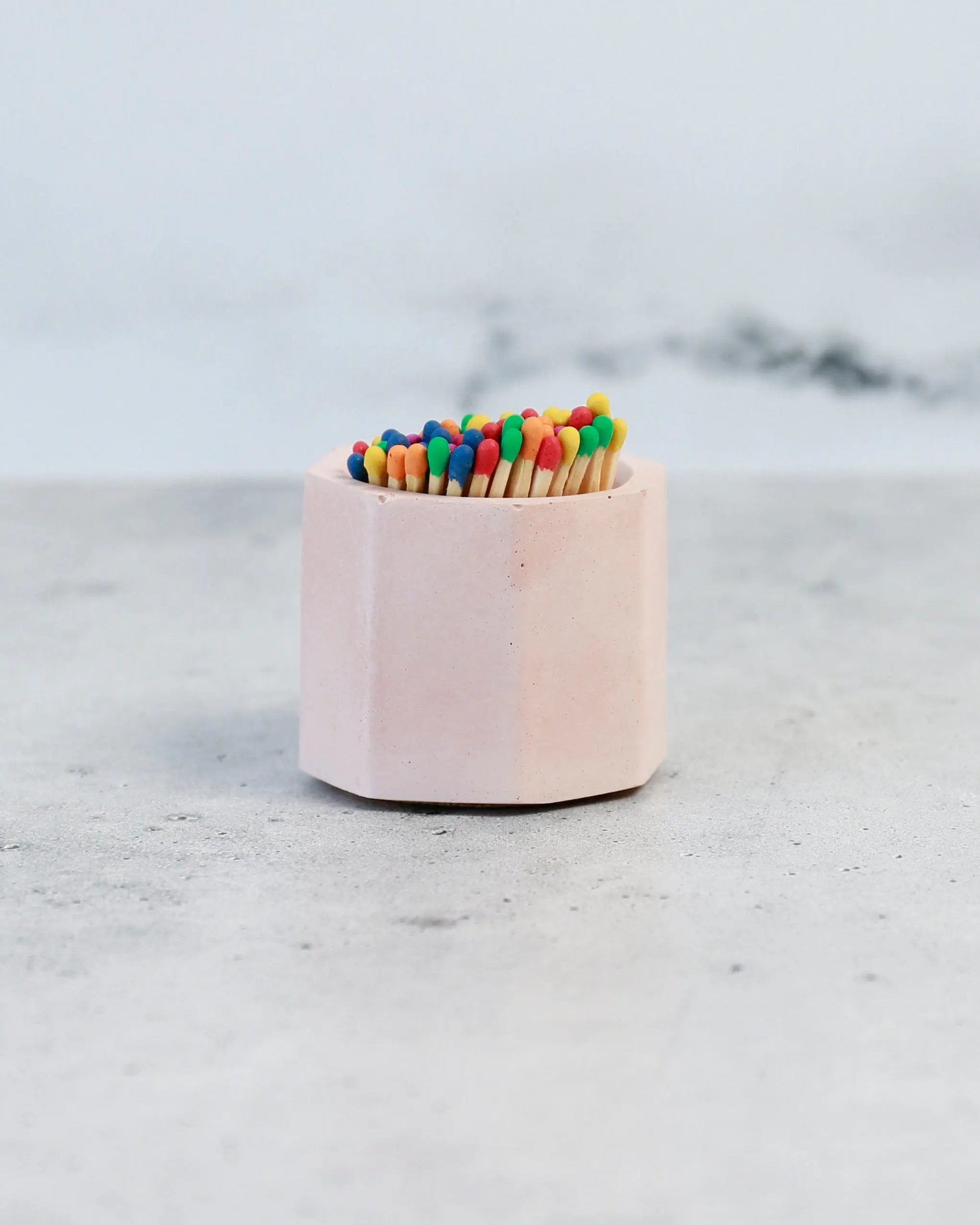Matches Pink Match Stick Holder - Pop of Modern