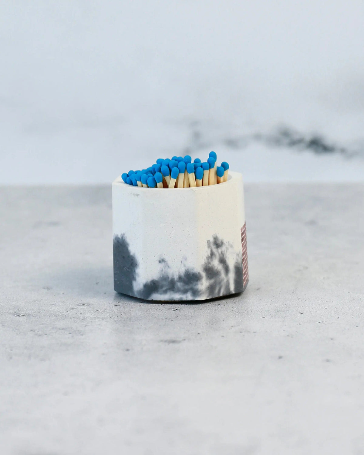 Matches Black &amp; White Match Stick Holder - Pop of Modern