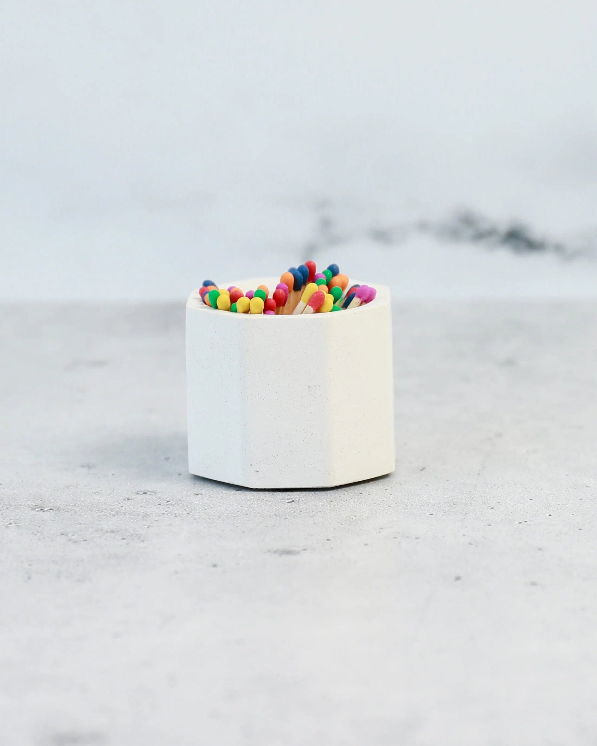 Matches White Match Stick Holder - Pop of Modern