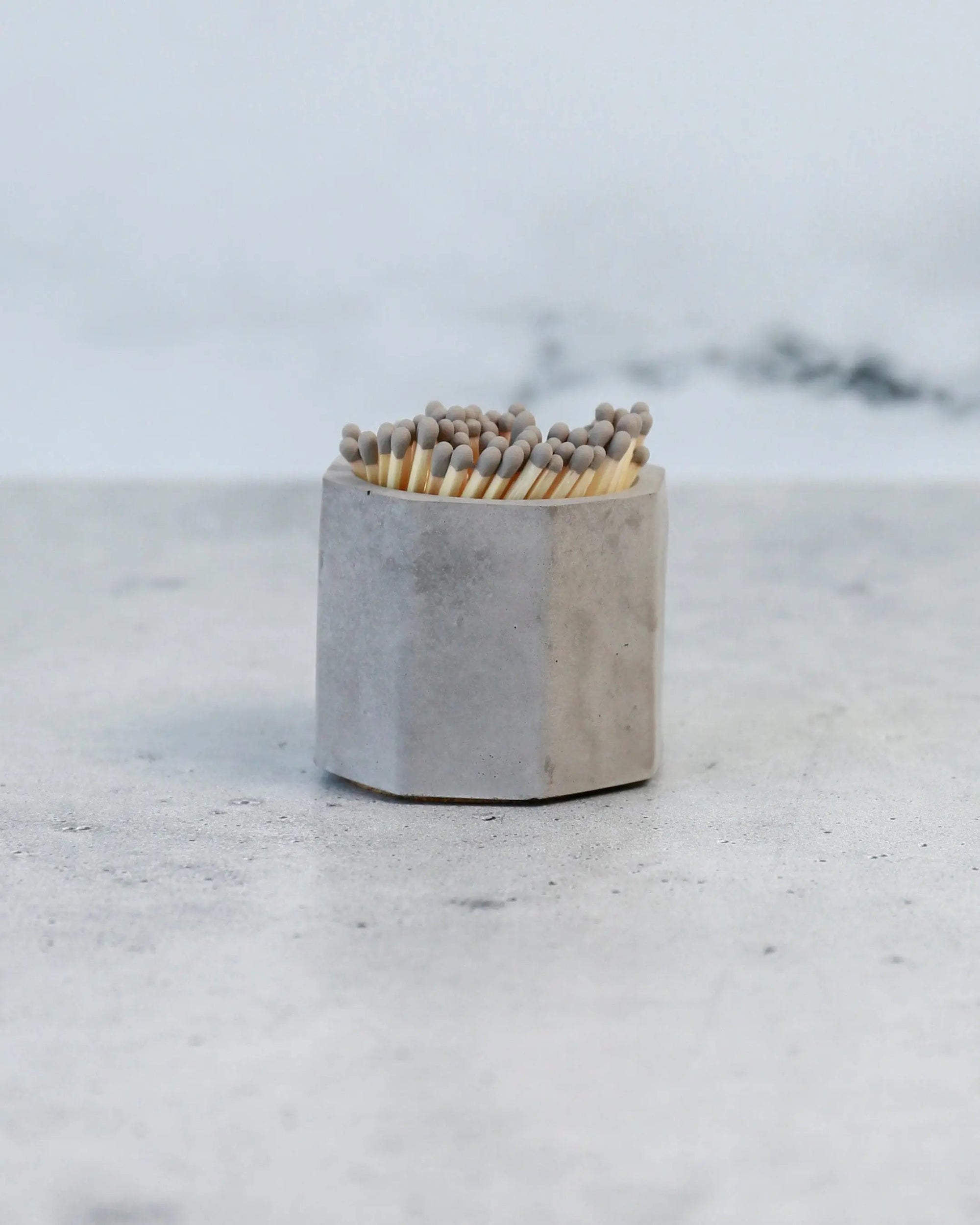 Matches Gray Match Stick Holder - Pop of Modern