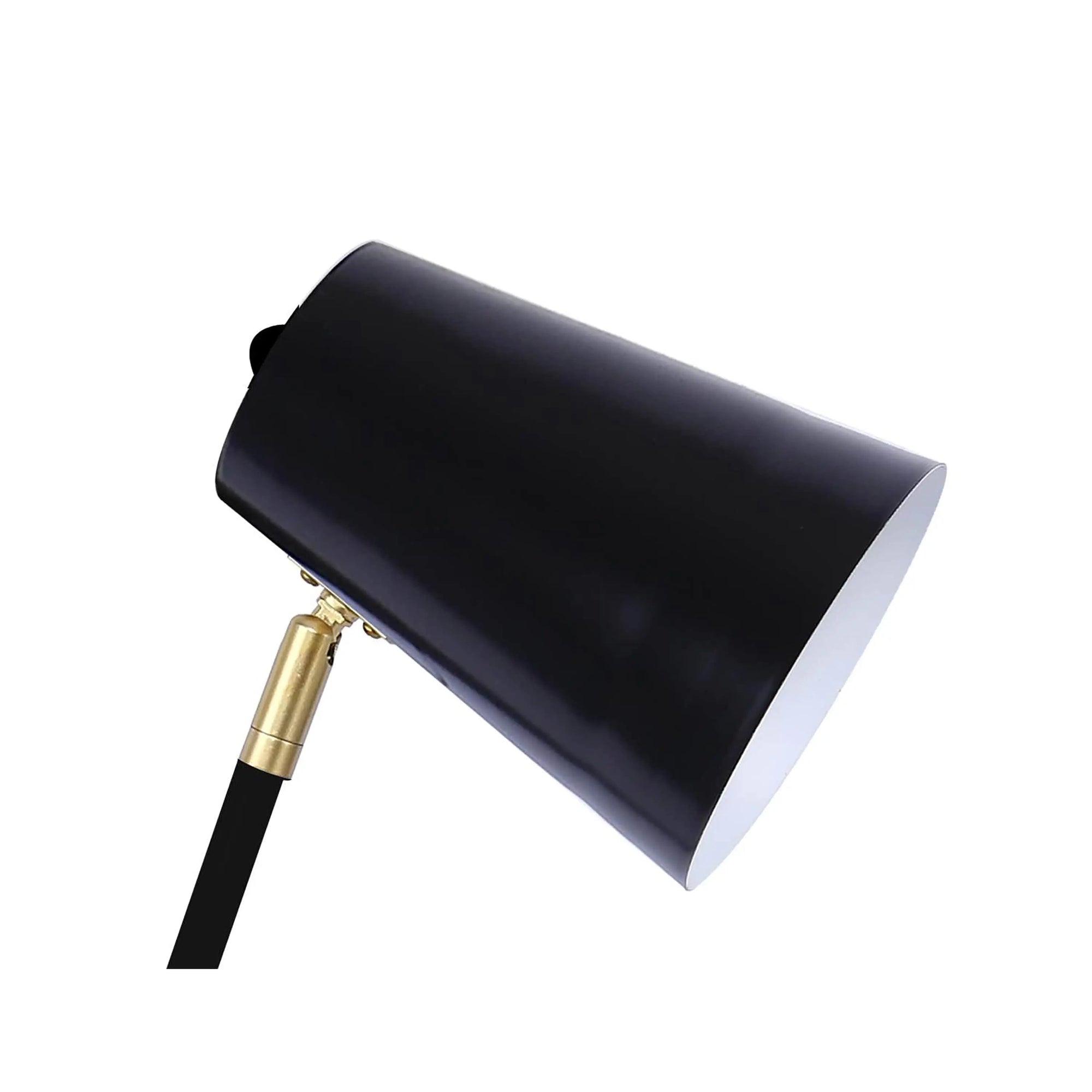 Grandview Gallery Desk Lamp Matte Desk Lamp with Gold Accents (2) — Black