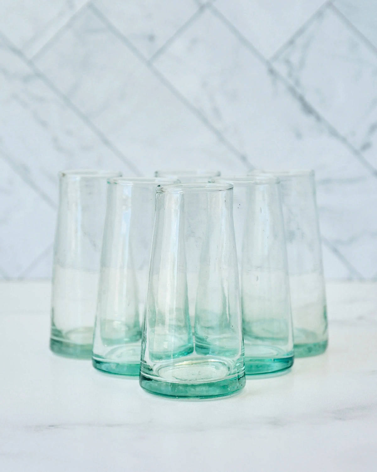 Glassware Moroccan Cone Champagne Glasses - Pop of Modern