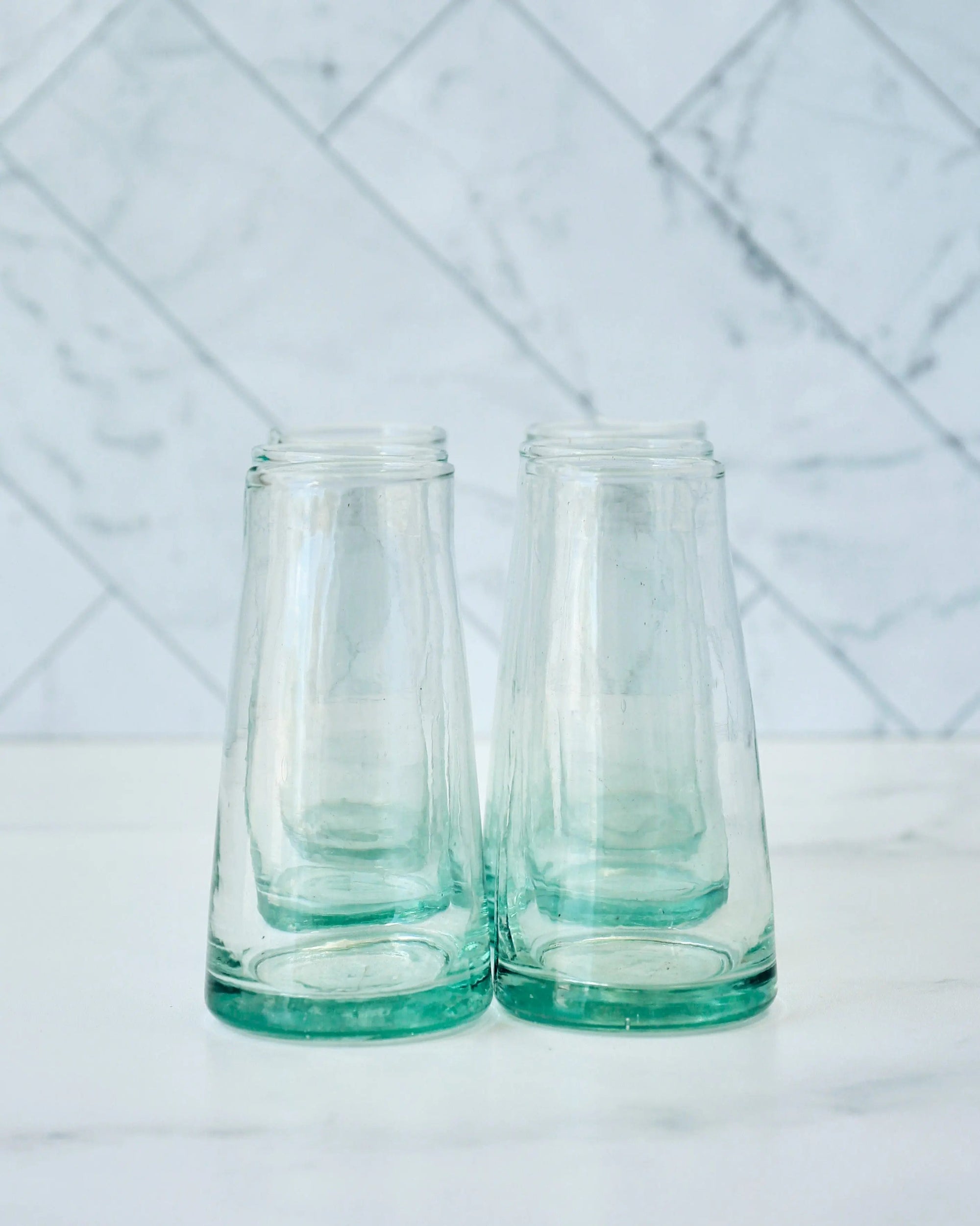 Glassware Moroccan Cone Champagne Glasses - Pop of Modern