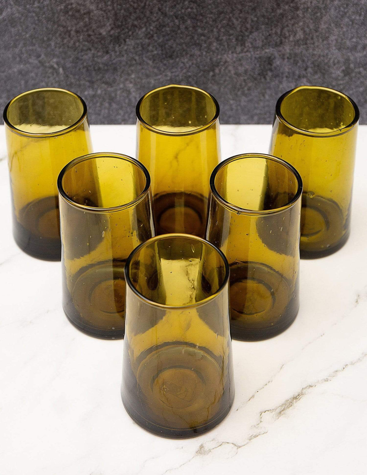 Verve Culture Glassware Moroccan Cone Glassware (Set of 6)