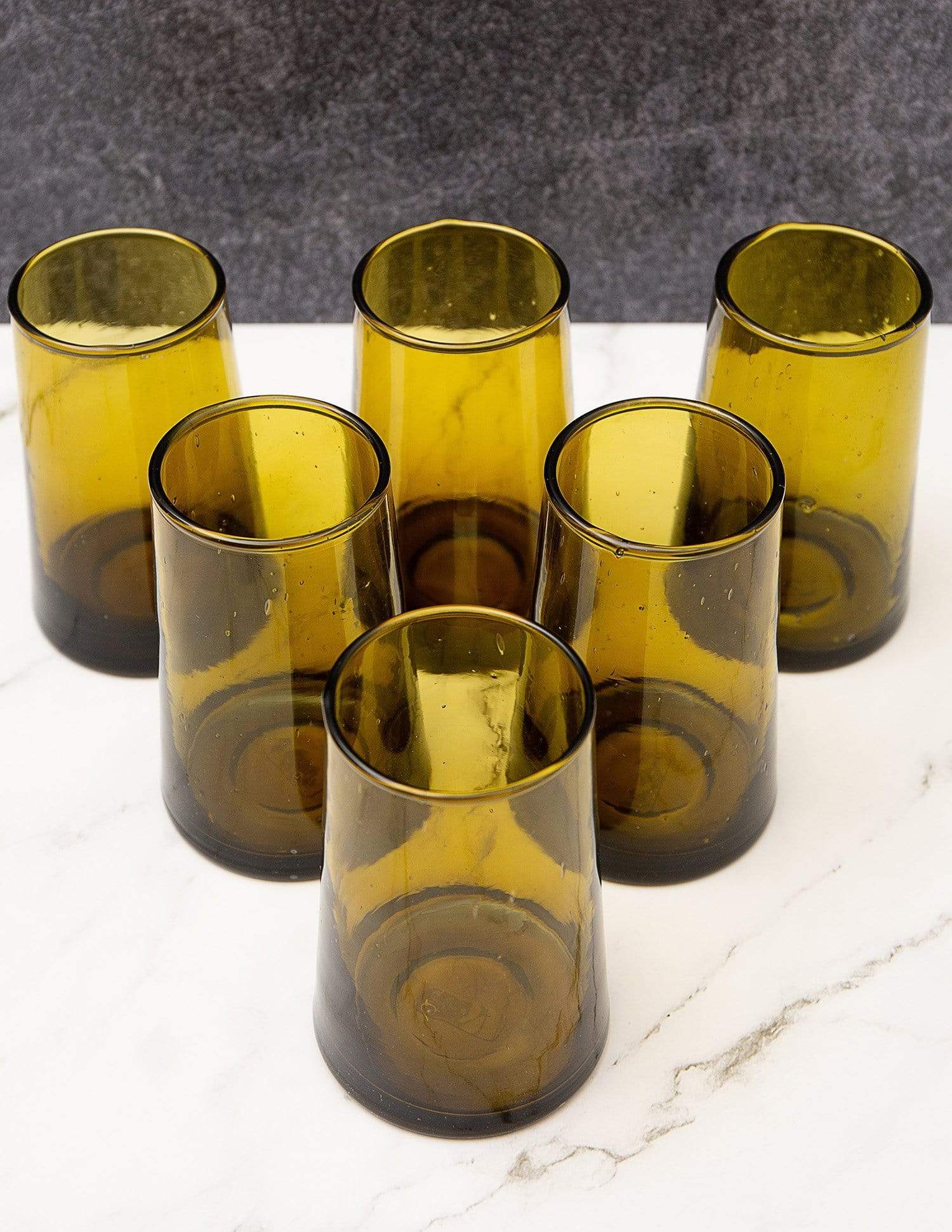 Verve Culture Glassware Moroccan Cone Glassware (Set of 6)