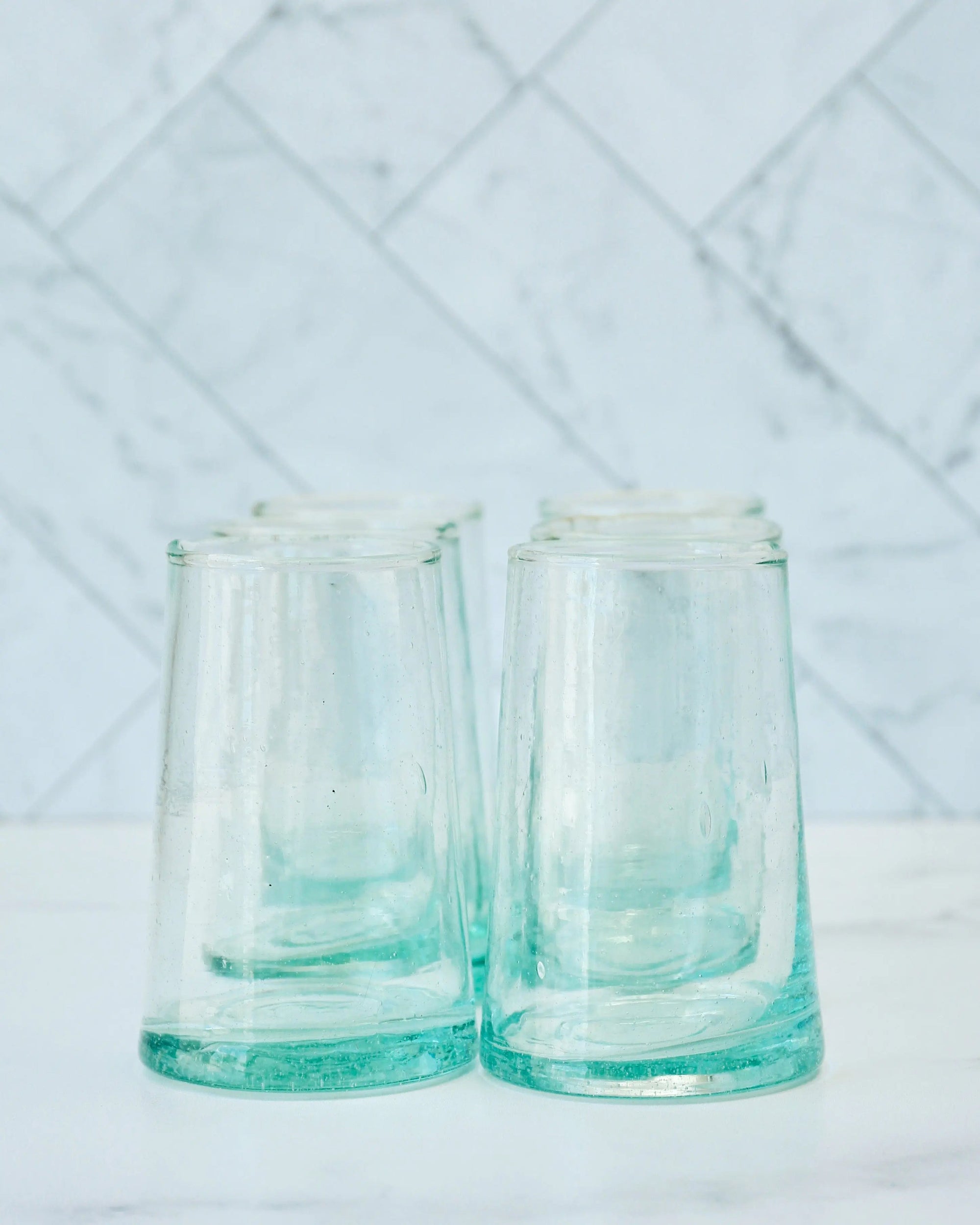 Glassware Moroccan Cone Glassware (Set of 6) - Pop of Modern