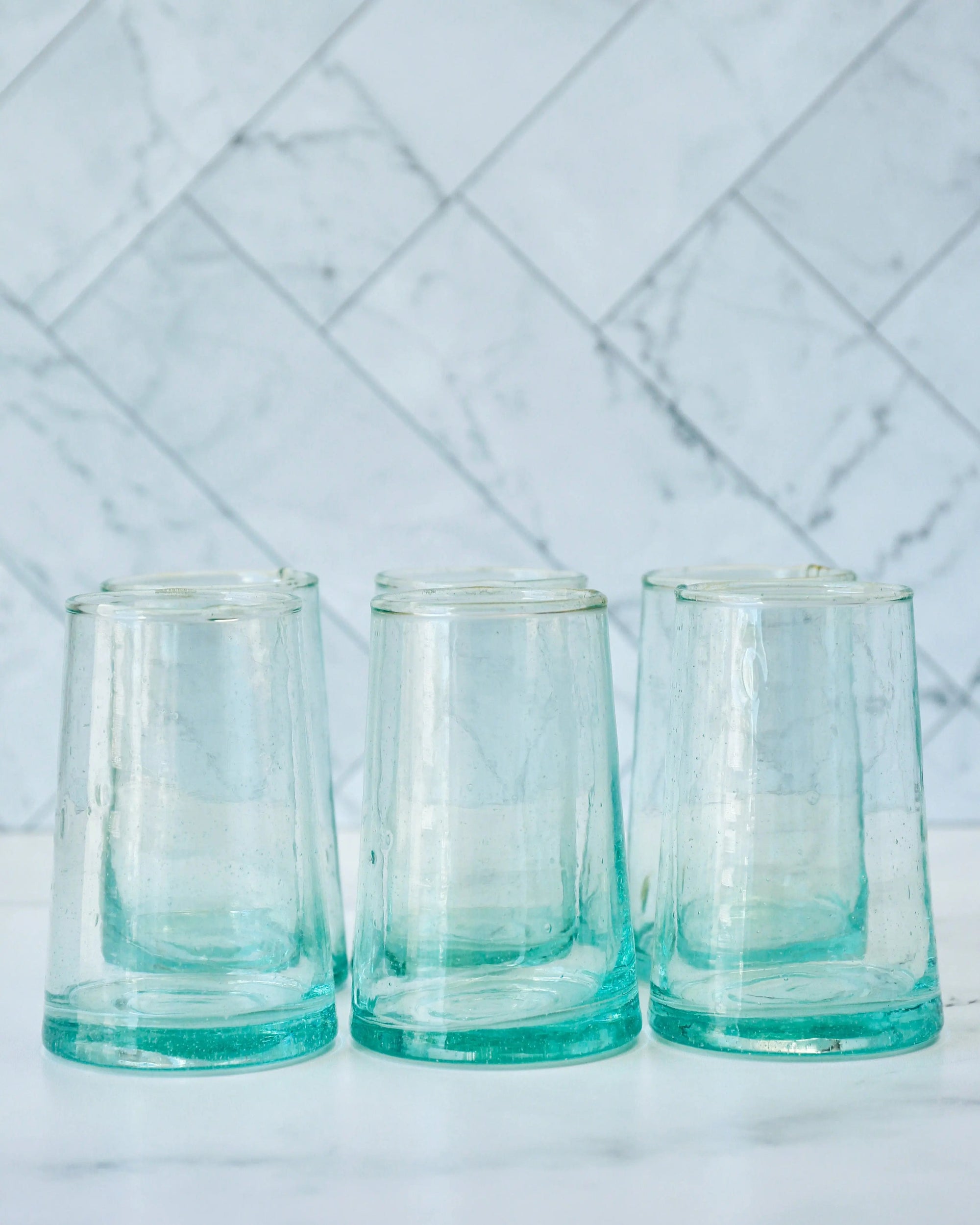 Glassware Moroccan Cone Glassware (Set of 6) - Pop of Modern