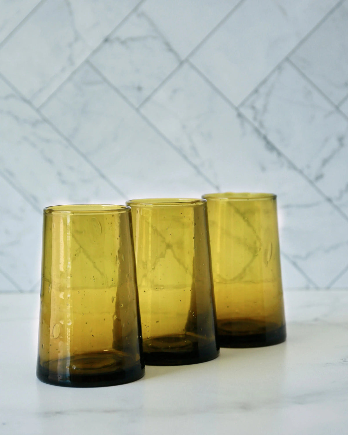 Glassware Moroccan Cone Glassware (Set of 6) - Pop of Modern