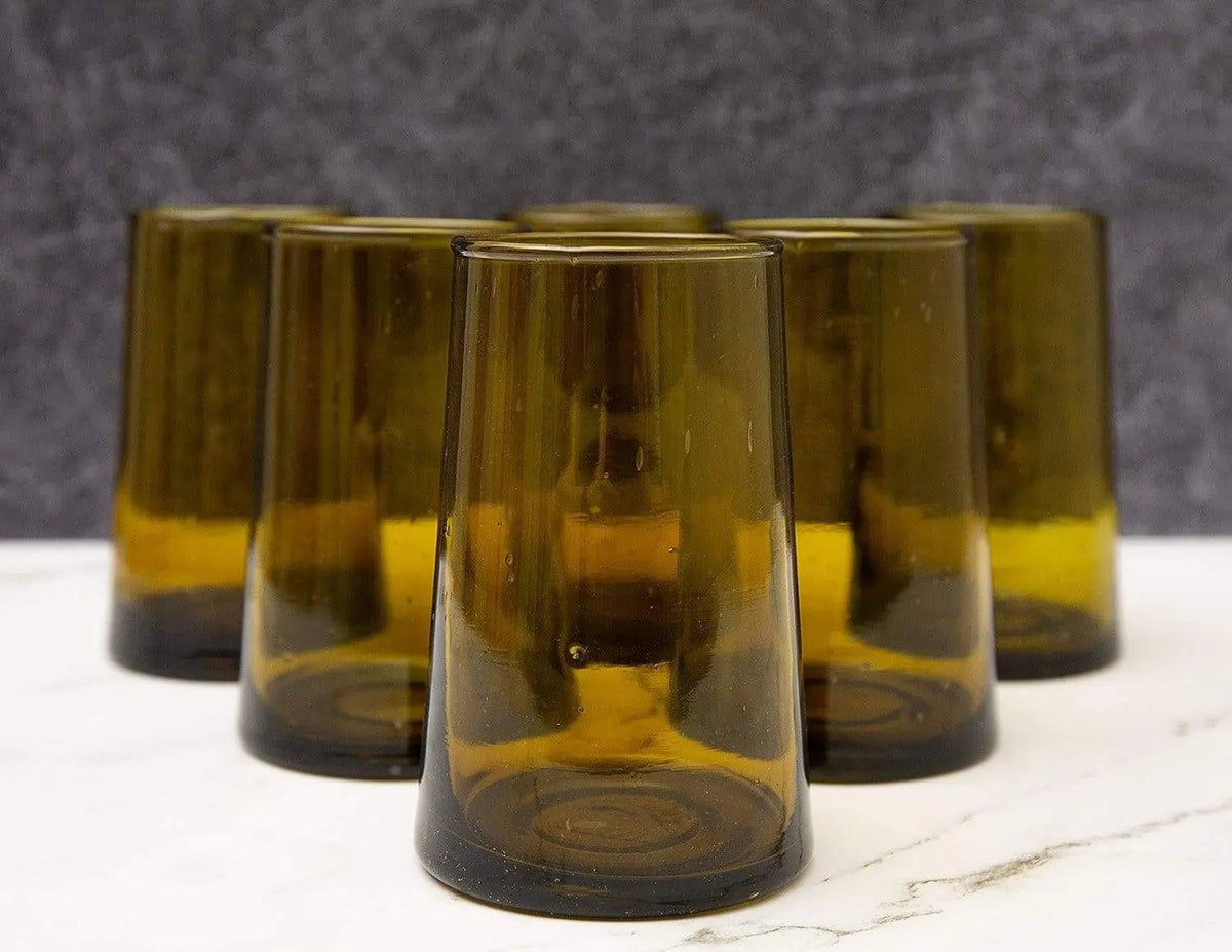 Verve Culture Glassware Moroccan Cone Glassware (Set of 6)
